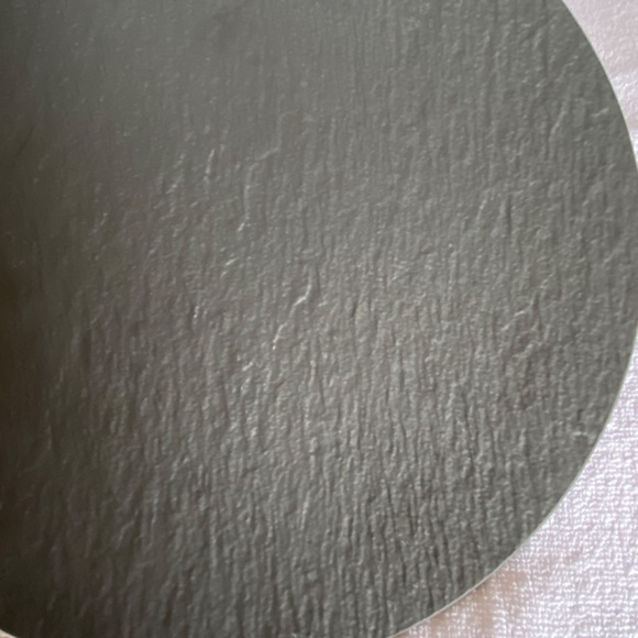 Villeroy & Boch "Black Shale"porcelain serving plate large textured #0193 GER. - Picture 2 of 4